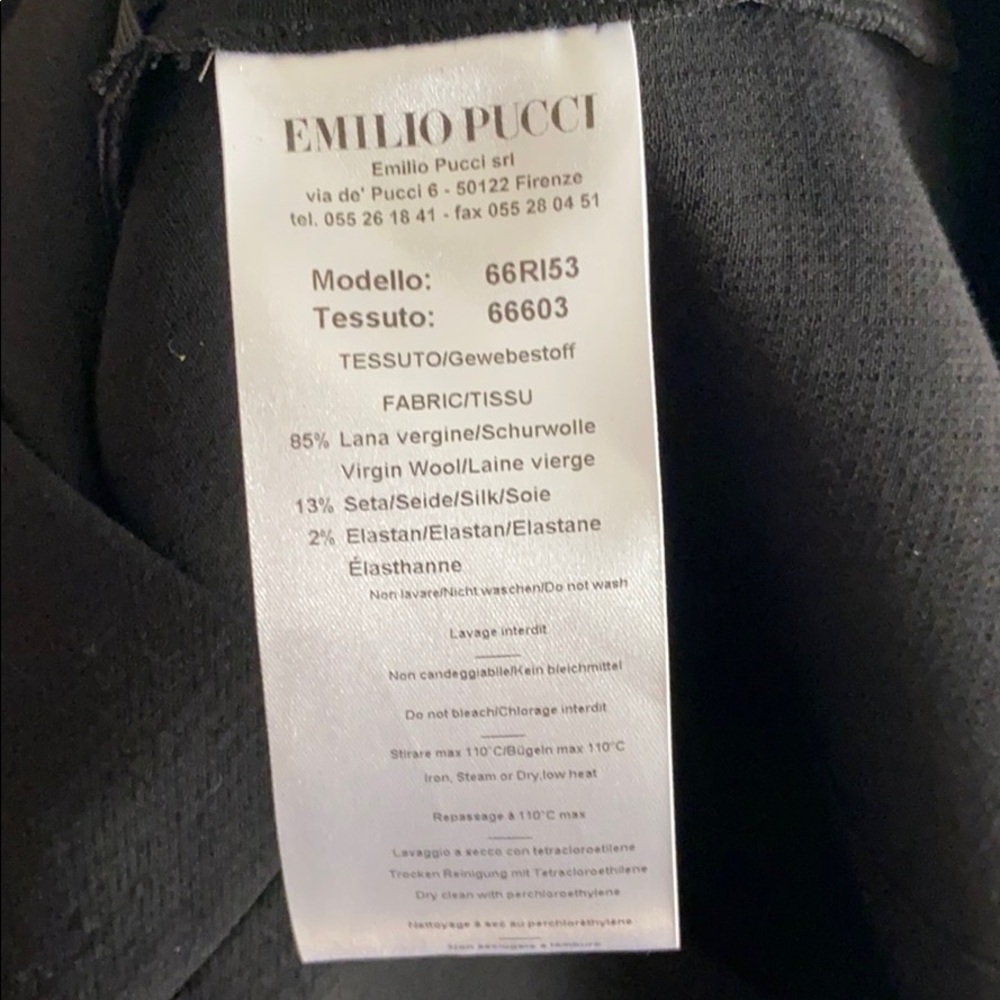 ◾️ SOLD Emilio Pucci Wool Shift Dress◾️ - Picture 6 of 7